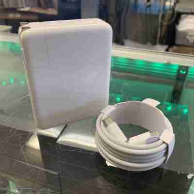 Genuine Apple 140W USB-C Power Adapter for Macbook A2452 with Bonus Cable.