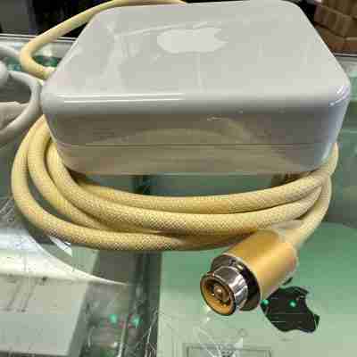 Genuine apple iMac 24" M1 power adapter Yellow A2290 Nice!
